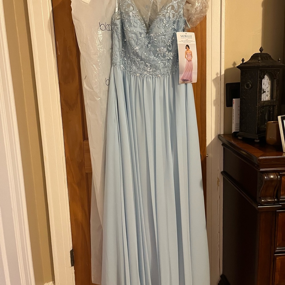 Sky Blue Morilee Dress